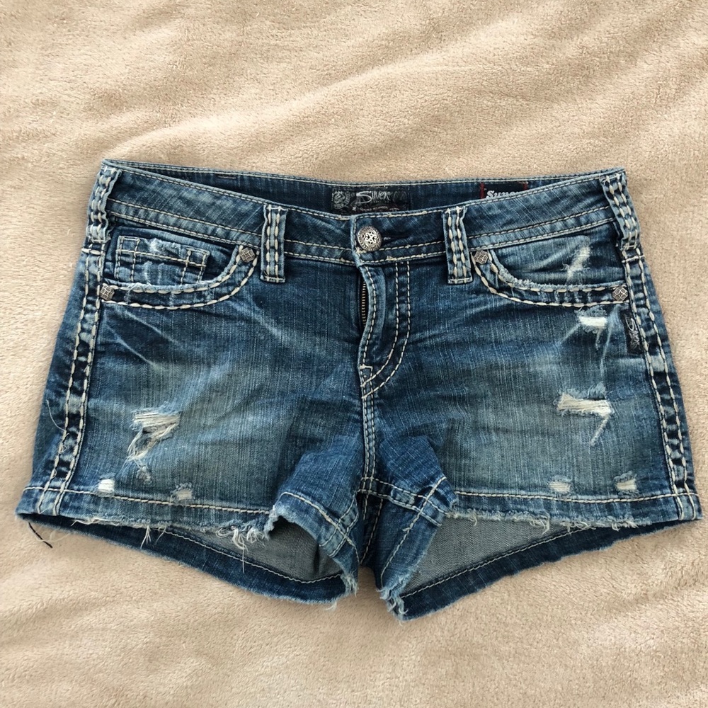 Silver Jeans brand jean shorts size 30
